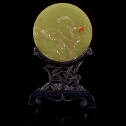 Panel de jade amarillo de Hetian 