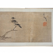 Album of prints entitled ‘Flowers and Birds’ signed by Bada Shanren