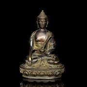Bronze sculpture “Shakyamuni Buddha,” 20th century
