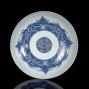 Cuenco con pie de porcelana 