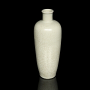 Jarrón de gres celadón craquelado 