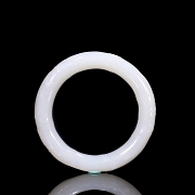Hetian white jade bracelet, Qing dynasty