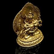 Buda de bronce dorado 