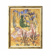 Antonio Guijarro Gutiérrez (1923–2011) ‘Nude Among Lilies’