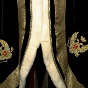 Ceremonial cloak with double-headed eagle, 20th century