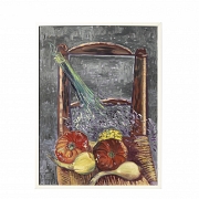 Juan José Barberá (1954) ‘Still Life on a Chair’, 2011