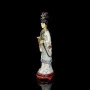 Figura de cloisonné