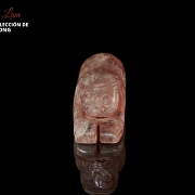 Colgante de cuarzo blanco