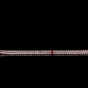 Collar mala de 108 cuentas de liulí, dinastía Qing - 3