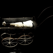 Cochecito de muñeca, Inglaterra, c.1890-1900