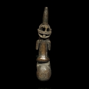 Pipa ceremonial femenina, R.D. del Congo, s.XX - 1