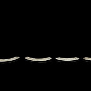 Conjunto de colgantes de jade, dinastía Zhou