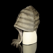 Grey mink fur stole, Willy furrier