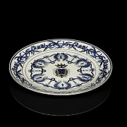 Plato de porcelana
