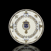 Plato de porcelana