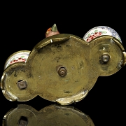 Mennecy Porcelain double writing desk “Bird on branch” 18th-19th centuries - 7