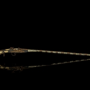 Decorative flintlock rifle in the Moukahla style, 20th century