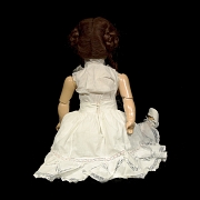 Muñeca de porcelana, Europa, ca. 1885-1898