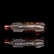 Glass snuff bottle 