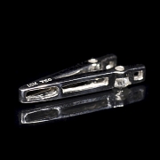 Colgante de oro blanco de 18K con diamantes