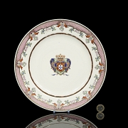 Plato de porcelana 
