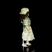 Muñeca de porcelana, Francia, finales s.XIX