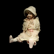 Muñeca de porcelana, 302, Alemania (ca. 1890-1920)