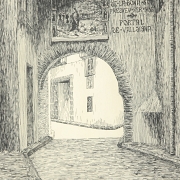 Josep Lacreu (20th century) ‘Portal de Valldigna’