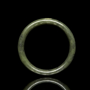 Carved jade bracelet, 20th century - 2