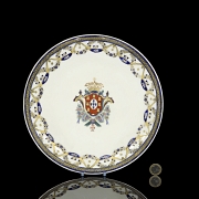 Plato de porcelana