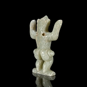 Figura de jade tallado