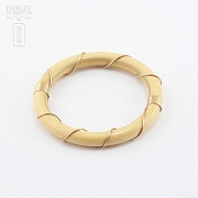 Pulsera Marfil y oro - 2