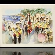 迈克尔·罗森文 Michael Rozenvain （1963）《里维埃拉的音乐家们》