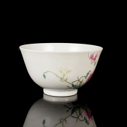 Polychrome porcelain bowl ‘Butterfly’, with Yongzhen seal