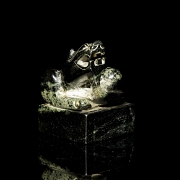 Sello de jade tallado 