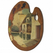 Painter's palette “Washerwomen”