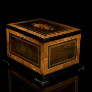 新古典主义镶嵌工艺盒，20世纪