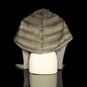 Grey mink fur stole, Willy furrier
