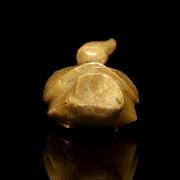 Figura de jade amarillo