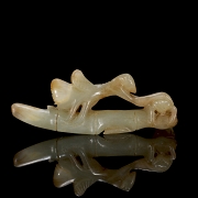 Carved jade figure ‘Mantis’, Qing dynasty