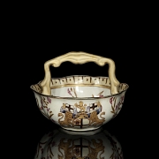 Cesto de porcelana