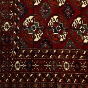 Alfombra oriental rusa de Bokara, s.XX - 2