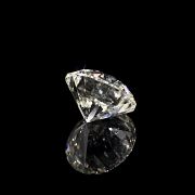 Diamante natural en talla brillante, 1.50 ct, certificado HRD