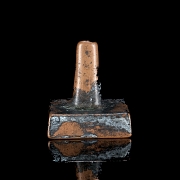 Square copper seal, Qing dynasty