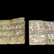 Facsimile ‘Codex Tro-Cortesianus’, 1991 - 4