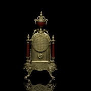 Reloj de sobremesa estilo Luis XVI, Francia, s. XIX-XX