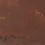 貝婭特麗絲·古特曼·戈德伯格 Beatriz Guttmann Goldberger（1931-2014）《風中的沙丘》2001年 - 3