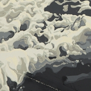 爱德华多·桑斯·弗莱尔 Eduardo Sanz Fraile (1928–2013) 《波浪II》，2004年