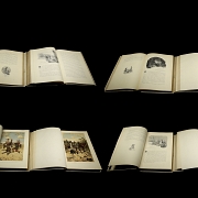 Two volumes of ‘The Ingenious Gentleman Don Quixote of La Mancha’, circa 1880