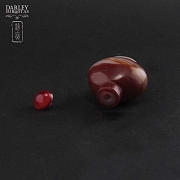 玛瑙鼻烟壶 一组两件 - 6